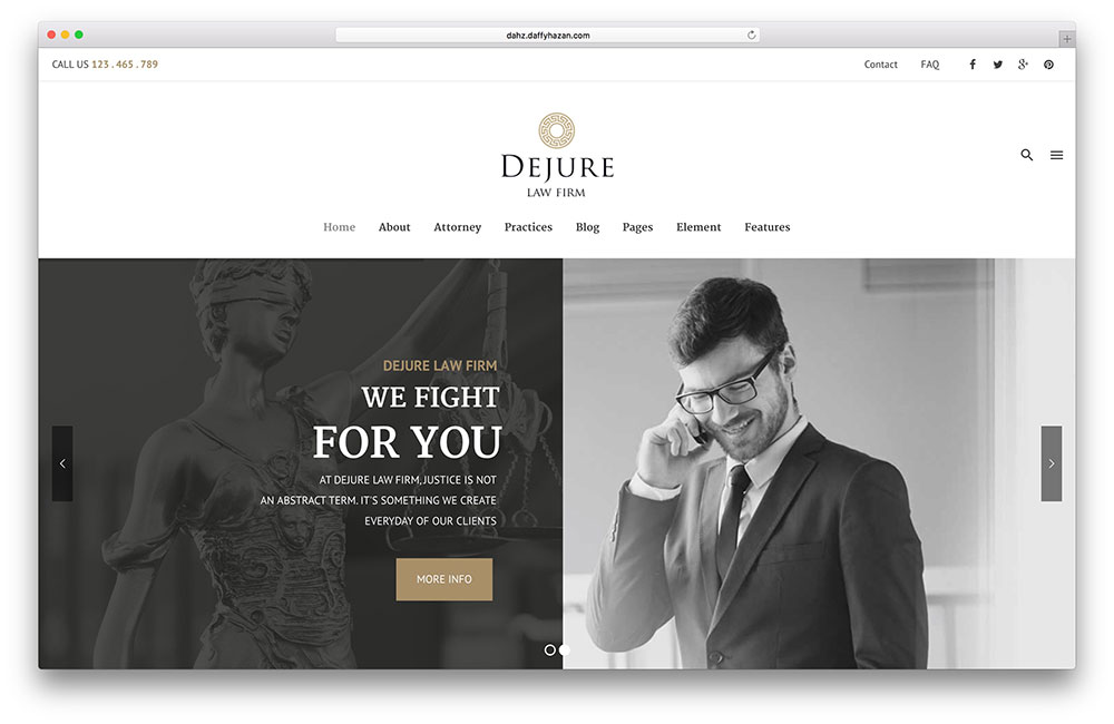 dejure-simple-lawyer-wordpress-theme